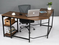 L-Shaped Computer Desk Office Desk Study Desk for Home
